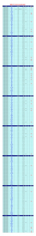 汽车站时刻表查询-汽车站时刻表查询汽车站
