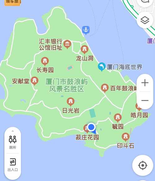 鼓浪屿景点图片欣赏_鼓浪屿景点游玩路线图